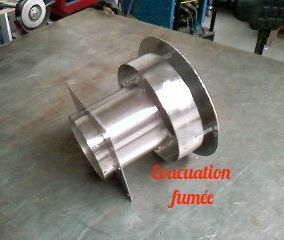 évacuation fumée